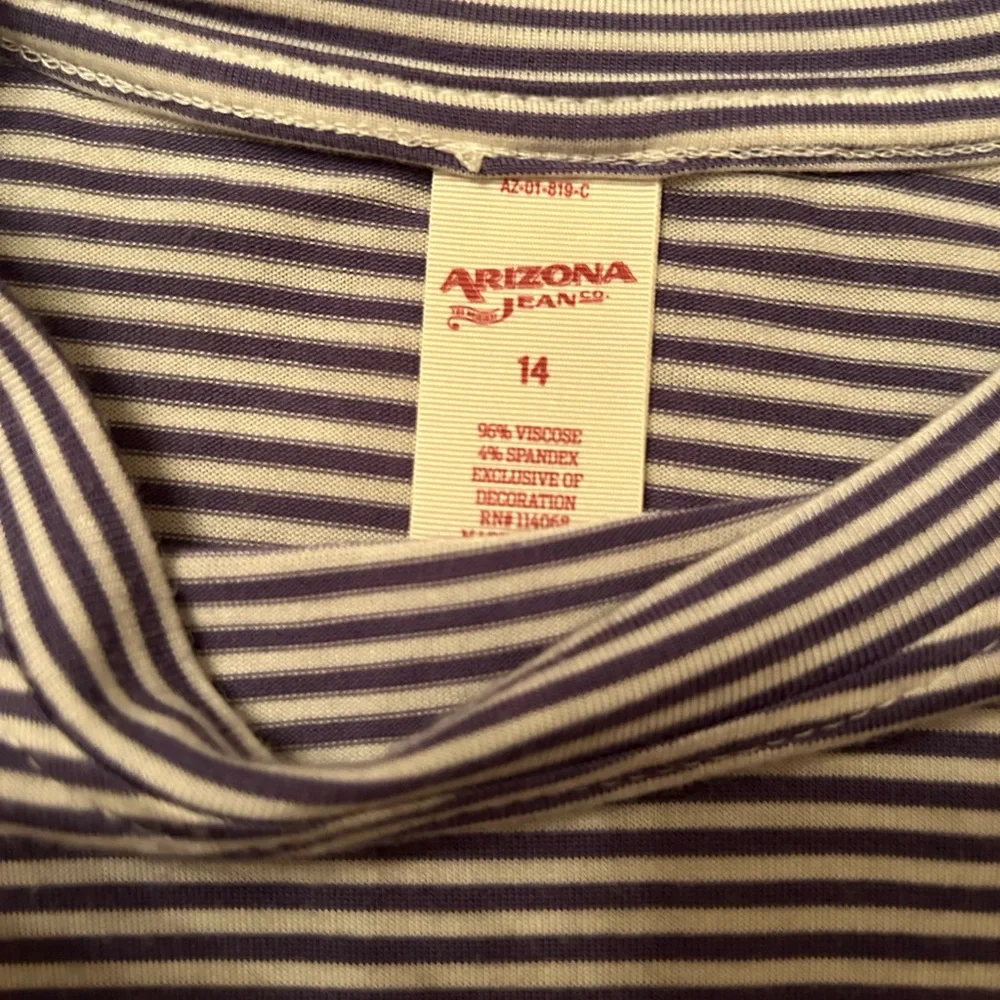 Girls Arizona Flare Long Sleeve Stripped Shirt! - Picture 3 of 5